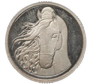 Жетон «Монета на удачу — Год лошади»
