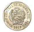 Монета 1 соль 2017 года «Фауна Перу — Андский кондор» (Артикул M2-6967)