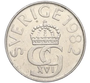 5 крон 1982 года Швеция