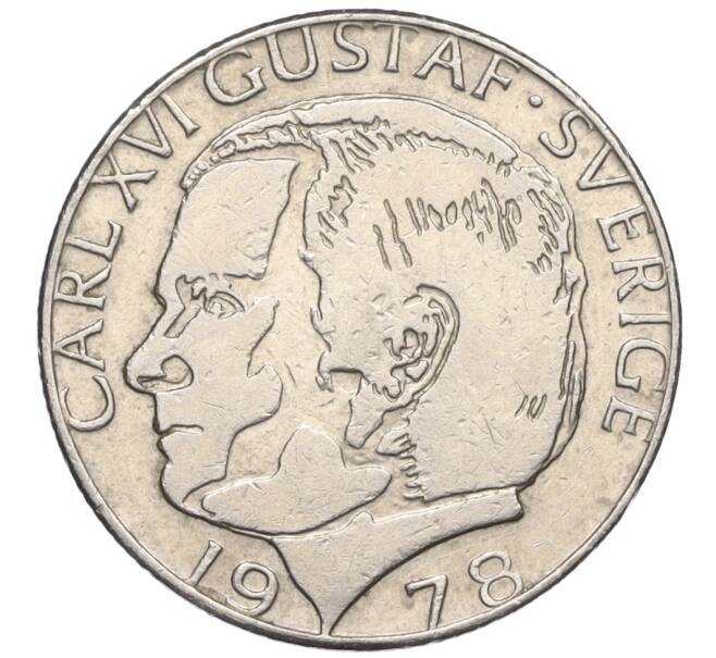 Монета 1 крона 1978 года Швеция (Артикул T11-07669)