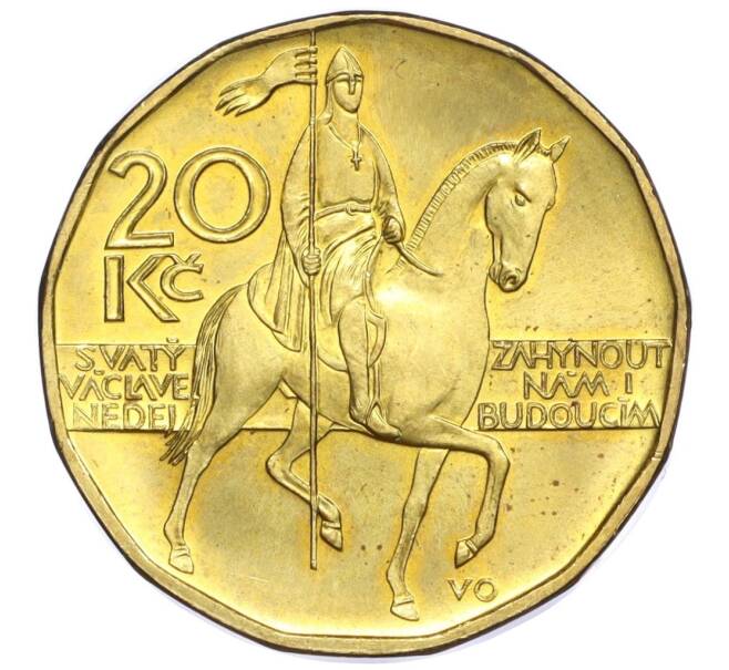 Монета 20 крон 2018 года Чехия (Артикул K12-13930)