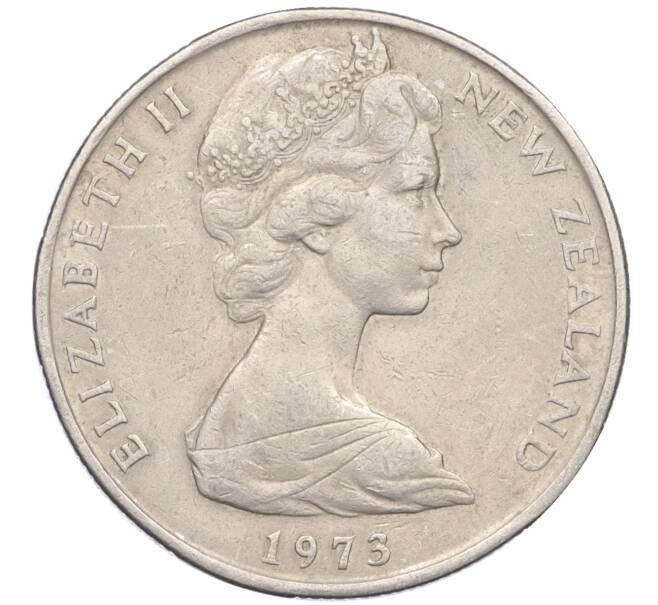 Монета 50 центов 1973 года Новая Зеландия (Артикул K12-13947)