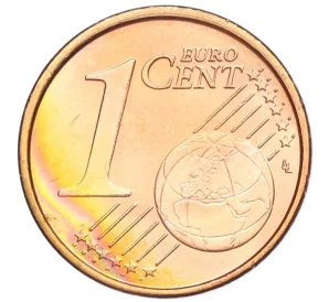1 евроцент 2002 года Италия