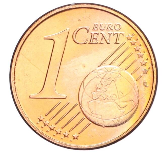 Монета 1 евроцент 2002 года Люксембург (Артикул K12-13989)