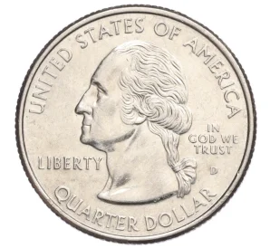 1/4 доллара (25 центов) 1999 года D США «Штаты и территории — Штат Коннектикут»