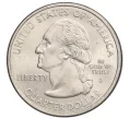 Монета 1/4 доллара (25 центов) 2001 года D США «Штаты и территории — Штат Северная Каролина» (Артикул K12-14014)