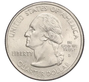 1/4 доллара (25 центов) 2001 года D США «Штаты и территории — Штат Северная Каролина»