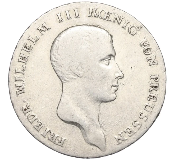 Монета 1 рейхсталер 1814 года А Пруссия (Артикул K12-14109)