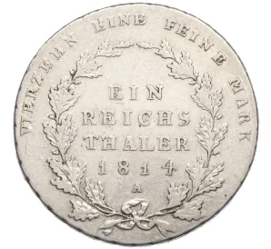 1 рейхсталер 1814 года А Пруссия