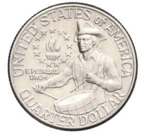 1/4 доллара (25 центов) 1976 года D США «200 лет независимости США»