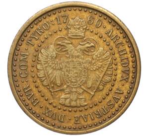 Сувенирный жетон «подражание талеру Марии Терезии» Австрия