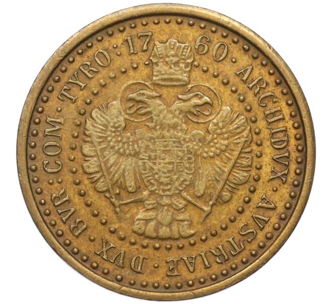 Сувенирный жетон «подражание талеру Марии Терезии» Австрия (Артикул K12-14182)