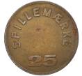 Игровой жетон «25 Spillemaerke» Дания (Артикул K12-14190)