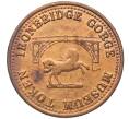 Музейный жетон «Музей Айронбриджского музея — 1/2 пенни» 1987 года Великобритания (Артикул K12-14193)