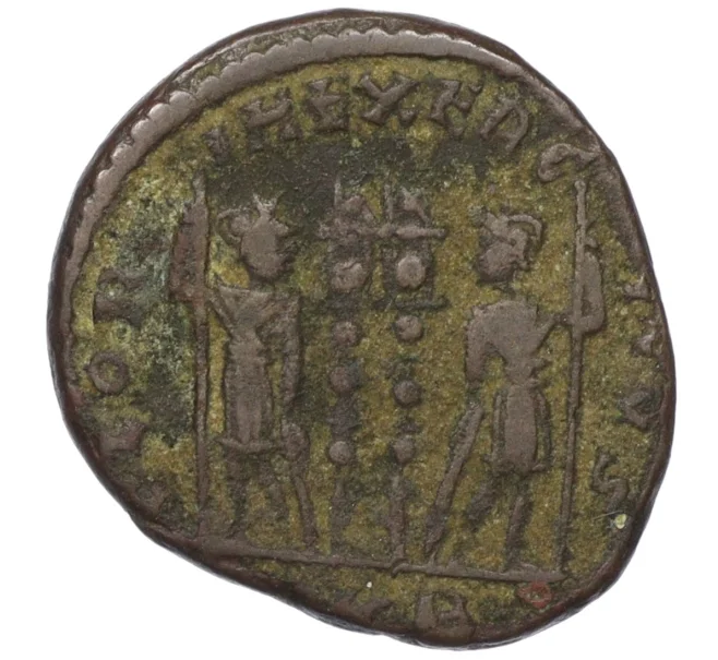 Монета Нуммий 293-306 года Римская Империя — Констанций I (Артикул K12-14202)