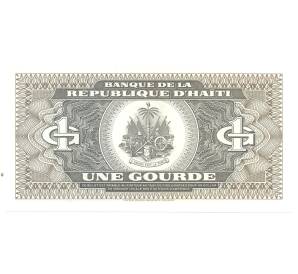 1 гурд 1989 года Гаити — Фото №2