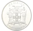 Монета 1 доллар 1982 года Ямайка «Чемпионат мира по футболу 1982» (Артикул K12-14337)