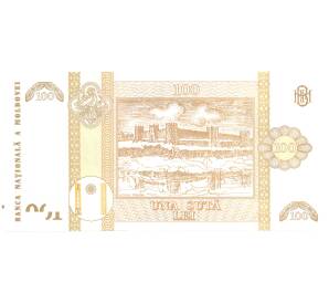 100 лей 2015 года Молдавия — Фото №2