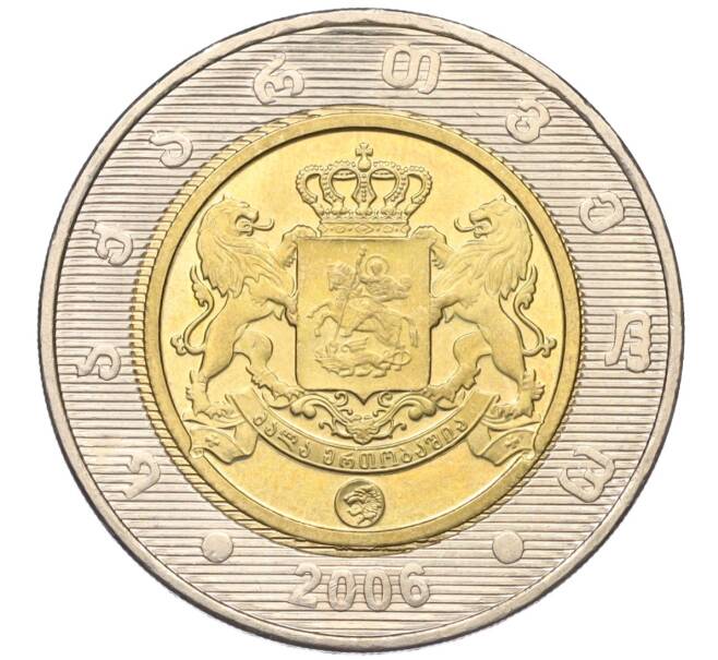 Монета 2 лари 2006 года Грузия (Артикул K12-14628)