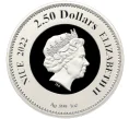 Монета 2.50 доллара 2022 года Ниуэ «Правление Елизаветы II» (Артикул M2-74352)