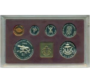 Годовой набор монет 1985 года Бруней