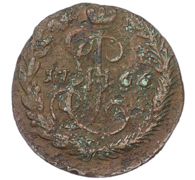 Монета Денга 1766 года ЕМ (Артикул K12-15101)