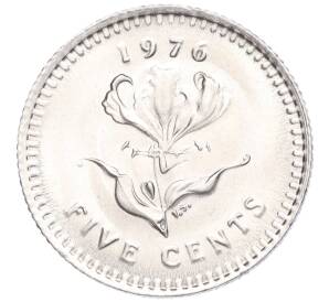 5 центов 1976 года Родезия