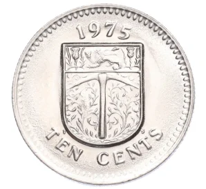 10 центов 1975 года Родезия