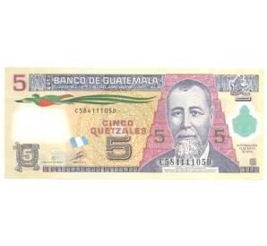 5 кетсалей 2010 года Гватемала — Фото №1