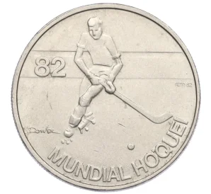 5 эскудо 1982 года Португалия «Чемпионат мира по хоккею на роликах»