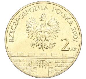 2 злотых 2007 года Польша «Древние города Польши — Бжег»