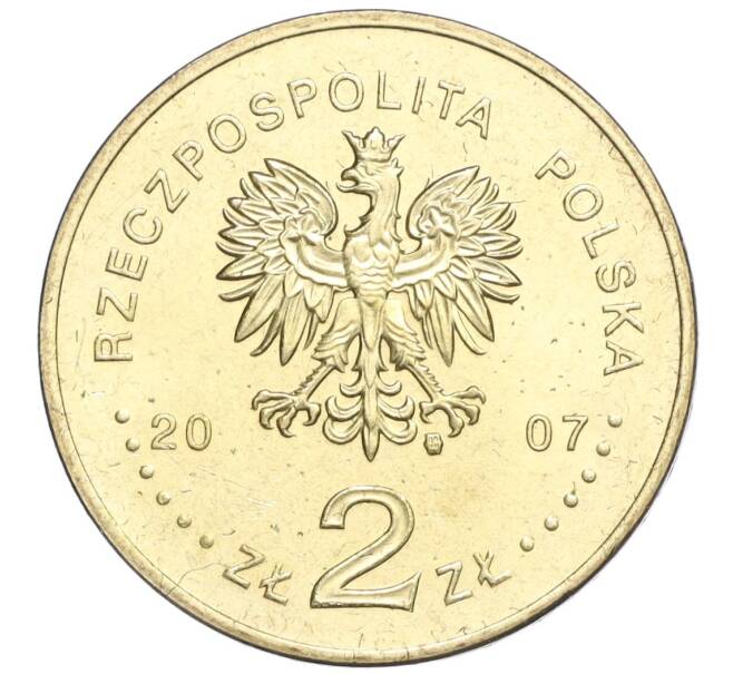 Монета 2 злотых 2007 года Польша «Польские путешественники — Генрик Арцтовский и Антони Болеслав Добровольский» (Артикул K12-15463)