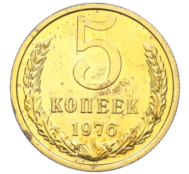 Монета 5 копеек 1976 года (Артикул K12-15499)