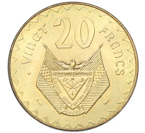 20 франков 1977 года Руанда