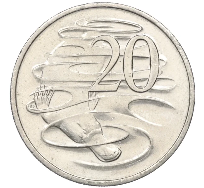 Монета 20 центов 1999 года Австралия (Артикул K12-15688)