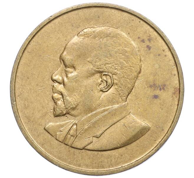 Монета 5 центов 1967 года Кения (Артикул K12-15716)