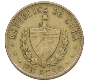 1 песо 1983 года Куба