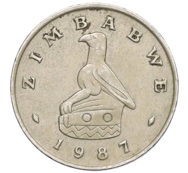 Монета 20 центов 1987 года Зимбабве (Артикул K12-15742)
