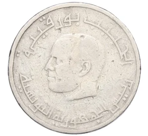 1/2 динара 1983 года Тунис