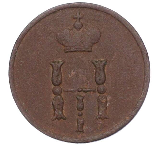 Монета Полушка 1851 года ЕМ (Артикул: K12-15635) — Фото №2