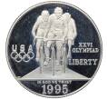 Монета 1 доллар 1995 года Р США «XXVI летние Олимпийские Игры в Атланте — Велоспорт» (Артикул K27-85640)