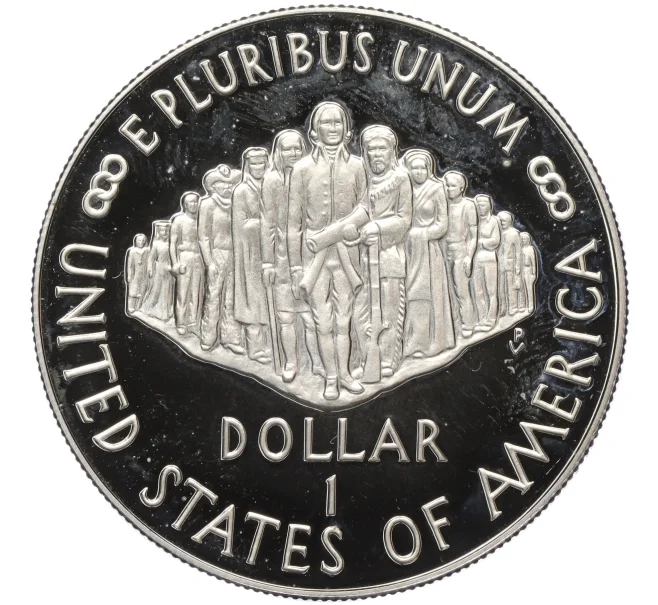 Монета 1 доллар 1987 года S США «200 лет Конституции США» (Артикул K27-85643)