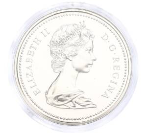 1 доллар 1975 года Канада «100 лет городу Калгари»