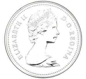 1 доллар 1980 года Канада «100 лет Арктическим территориям»