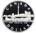Монета 1 доллар 1984 года Канада «150 лет городу Торонто» (Артикул K27-85650)