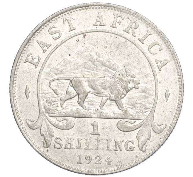 Монета 1 шиллинг 1924 года Британская Восточная Африка (Артикул: K27-85656) — Фото №1