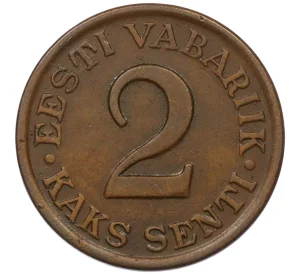 2 сента 1934 года Эстония