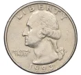 Монета 1/4 доллара (25 центов) 1993 года P США (Артикул K12-15847)