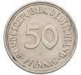 Монета 50 пфеннигов 1966 года J Западная Германия (ФРГ) (Артикул K12-15855)