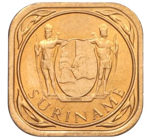 5 центов 1988 года Суринам